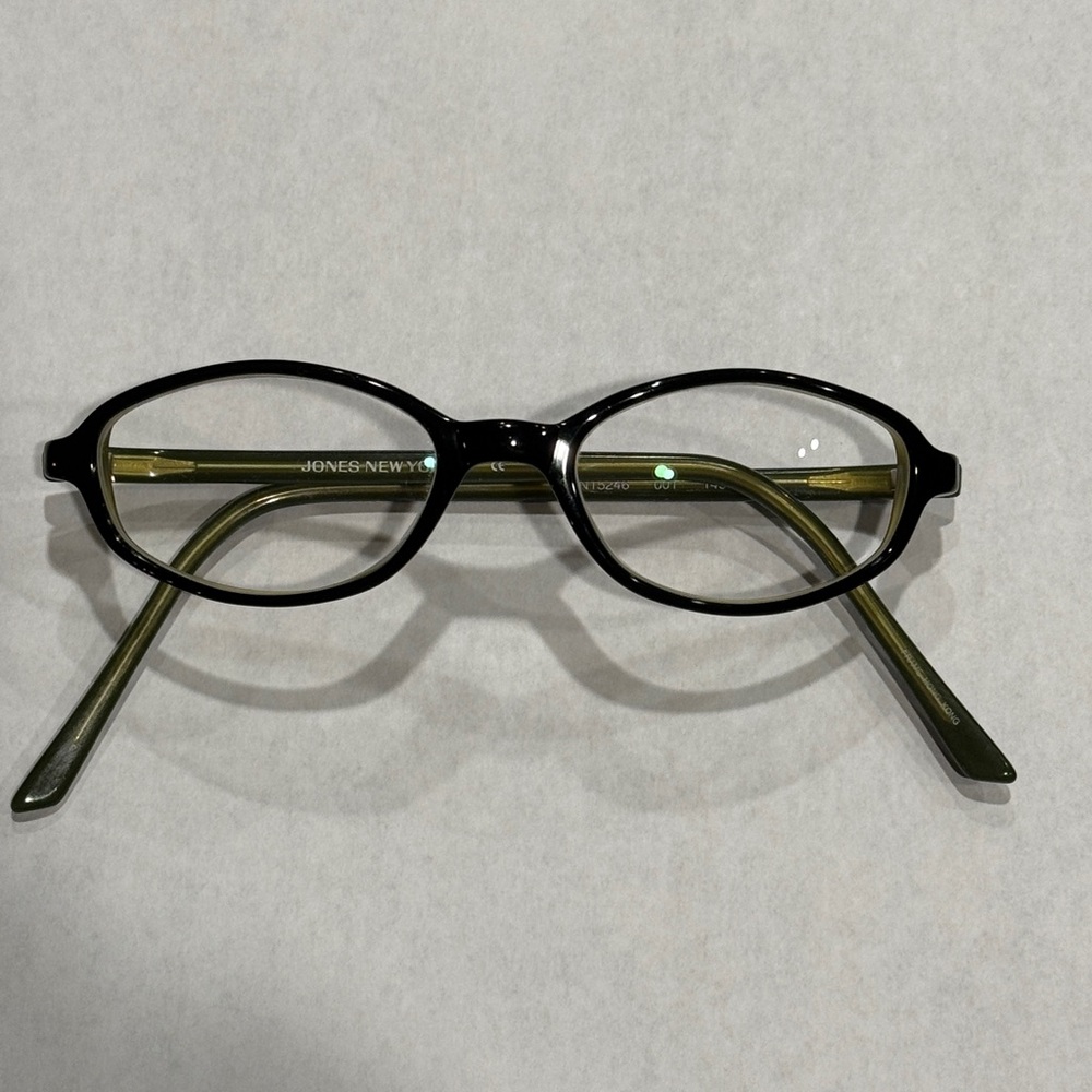 Jones New York Eyeglasses Frame JN15246 001 145 women’s prescription Black Green